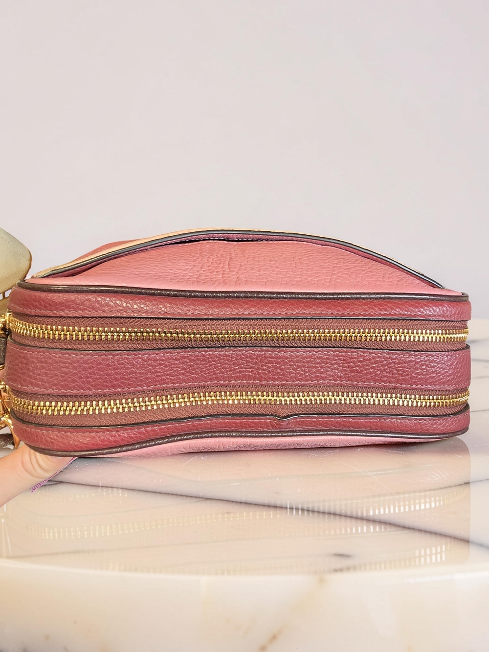 Coach Jes Crossbody in Colorblock Rose - 2 Hangtags - Picture 7 of 12